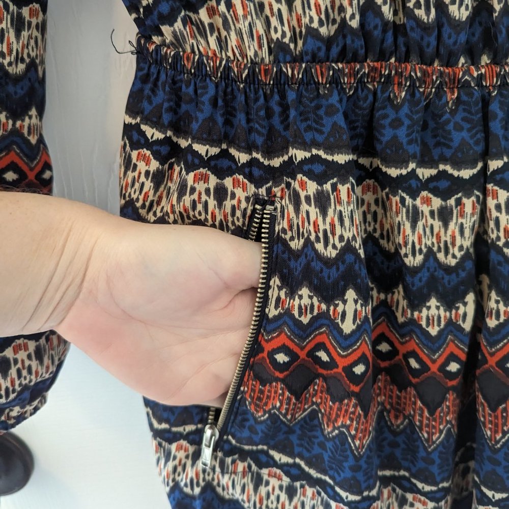 Small Long sleeved Patterned Rhomper - Picture 4 of 6